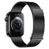 Adecuado para Apple Watch 11 correa de acero milanés de doble sección magnética simple correa de reloj Apple Ultra 2