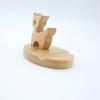 Soporte de Madera para Teléfono Móvil de Escritorio y Mesita de Noche Soporte para Teléfono Móvil Ciervo de Haya Soporte para Teléfono Móvil Perezoso Soporte para Teléfono Móvil Regalo