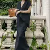 Conjunto de Camisa de Verão Fina com Proteção Solar e Saia com Cintura Elástica para Mulheres - Dongdaemun, Coreia, 2026
