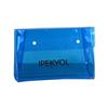 Bolsa de Cosméticos de PVC Transparente para Viaje Almacenamiento de Productos para el Cuidado de la Piel Cierre a Presión Bolsa de Aseo de PVC Colorida Logo Personalizado