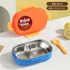Lonchera de Doble Capa de Aspecto Elegante para Trabajadores de Oficina y Niñas, Lonchera de Microondas con Múltiples Compartimentos para Estudiantes, Lonchera Portátil con Tapa