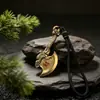 Suministrado directamente por el fabricante: Hacha de la fortuna con cabeza de dragón de cobre, colgante de hacha de cobre portátil auspicioso y seguro, artesanías culturales y creativas de feng shui hechas a medida