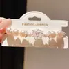 Pulsera elástica de perlas con charm de corazón de circonita cúbica elegante estilo francés, brazalete vintage estilo corte, joyería única y elegante
