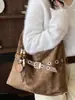 Cross2026 Otoño Nuevo Estilo Coreano Sensación Holgada Bolso de Hombro Único para la Axila Bolso Tote Casual de Gran Capacidad Bolso para Viajes