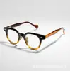 Gafas Pequeñas Hechas a Mano Estilo Japonés Montura Pequeña Otw6004 Ovaladas Retro Estilo Celebridad de Internet, Compatibles con Lentes de Graduación, Montura de Acetato