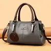 Bolso de Mano para Mujer Europeo y Americano Comercio Exterior Nuevo Estilo Gran Capacidad para el Trabajo Diario Hombro Único Cruzado Bolso Versátil Simple Bolso para Madre
