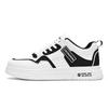 Tenis de moda de estilo Hong Kong de corte bajo con suela gruesa, estudiante de corte bajo con cordones, combinación de colores, zapatos casuales para hombre, entrega en una sola pieza ZH87