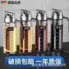 Aceitera de Vidrio con Apertura y Cierre Automático, Anti-Goteo, Botella de Aceite a Prueba de Fugas, Botella de Aceite para Cocina, Botella Dispensadora para Salsa de Soja y Vinagre para el Hogar, Mayoreo