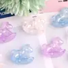 Colgante de Dibujos Animados 3D Estilo Ins para Carrusel Meteorito que Brilla en la Oscuridad Cuentas con Agujero Recto Cadena de Teléfono DIY Llavero Cadena de Bolso Accesorios