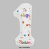 Globo digital de 32 pulgadas para decoración de fiestas de cumpleaños de niños y niñas, diseño de escena, ceremonia, accesorios de fotografía al aire libre