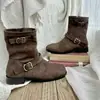 Botas ankle boots Melard com fivela lateral e zíper lateral, coleção outono/inverno, versáteis e estilosas para o dia a dia, botas fashion Birkenstock