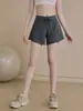 Shorts deportivos de verano para mujer talla grande, anti-exposición, secado rápido, cintura alta, shorts profesionales para entrenamiento de running y yoga para usar al aire libre