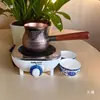 Olla Gruesa de Cobre Justo Olla de Cobre Puro Hecha a Mano Tetera de Cobre del Noroeste Estufa de Té Tetera de Gansu Calentador de Agua Eléctrico