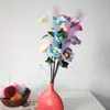 Flores Artificiales, Adornos de Flor de Rosa con Borde Rizado, Flores Falsas para Arreglos Florales, Flores para Sala de Estar, Flores Artificiales Especiales para Bodas, Flores de Boda