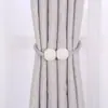 Tiras para Cortina, Fivelas Magnéticas de Corda, Fivelas Criativas para Cortina, Acessórios de Corda, Tiras com Bolas Penduradas, Tiras de Bola, Pérolas Simples