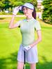 Ropa de Golf Nueva para Mujer Camiseta de Manga Corta de Secado Rápido Adelgazante Verano Deportes al Aire Libre Ropa de Pelota Ropa de Mujer