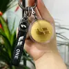 Colgante con Logo de Coche Dorado Personalización de LOGO Oro Puro 999 Llavero de Cuero Regalo para Dueño de Coche Tráfico Conducción Colgante Venta al por Mayor