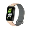 Adecuado para Correa de Reloj Samsung Fit3, Pulsera Galaxy Fit3, Anillo de Cola Transpirable y Amigable con la Piel, Correa de Reloj Magnética de Silicona a la Moda