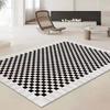 Simple Hogar Dormitorio Moderno Sofá Cama Luz de Noche Alfombra de Lujo Sala de Estar Manta Piso Mesa de Centro Estilo Nórdico Estilo Japonés Tapete