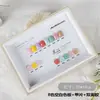 Paleta de Cores para Unhas Estilo Japonês 15 Cores em Branco Moldura de Madeira da Moda Ferramenta para Fazer Amostras de Exibição de Cores de Esmalte em Gel para Mesa