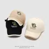 Gorra Infantil Bordada con Letra, Nueva Gorra de Pico Versión Coreana de Otoño, Gorra de Béisbol Versátil de Dibujos Animados Lindos para Niños y Niñas
