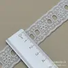 Accesorios de Encaje de Algodón, Bordado de Encaje Prehecho, Joyería Lolita, Accesorios de Ropa para Niños DIY, Encaje de Código de Barras Soluble en Agua