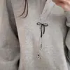 Colgante de Bolsa Tejida Vintage Cadena Larga para Mujer con Acabado de Alta Gama, Cadena Larga Extensa de Nicho, Estilo Largo para Personas de Tallas Grandes, Accesorio para el Cuello