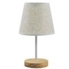 Lámpara de mesa creativa de madera maciza estilo europeo transfronterizo con LED, diseño simple y moderno para escritorio, dormitorio, decoración de protección ocular, lámpara de noche para cuidados