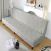 Funda de Sofá Jacquard de Terciopelo Todo Incluido, Funda Elástica Universal para Sofá sin Brazos, Funda de Tela para Todas las Estaciones, Funda de Sofá Engrosada
