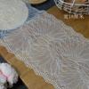 Encaje elástico suave para la piel encaje DIY vestido de novia decoración del hogar material para alargar faldas ropa accesorios de costura para velo