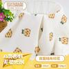 Lunares Estampado Crepé Doble Estampado Tigre Crepé Babero para Bebé Tela para Pijama para Escalar