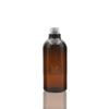 Garrafa de gargalo longo de 500 ml tampa de rosca de plástico comum alumínio anodizado uma linha gravada garrafa de loção de tampa Loção sub-engarrafamento geração