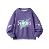 Conjunto de Dos Piezas de Sudadera Estilo Primavera y Otoño para Niños 2026 Niños y Niñas Sudadera con Estampado de Letras y Pantalones Jogger Conjunto de Dos Piezas Moderno