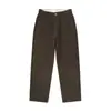 Pantalones casuales de algodón puro, estilo old-money, frescos y modernos, para hombre, nueva colección otoño 2026, corte holgado, talla grande, pantalones largos de pierna recta