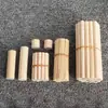 Palitos de Madeira Redondos, Troncos, Palitos Pequenos Redondos de Pinus, Materiais para Maquetes Arquitetônicas, Pacotes de Materiais para Artesanato DIY, Palitos de Contagem