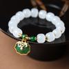 Pulsera de Vidrio Fresco Pequeño Estilo Chino 2025 Nueva Cuentas Degradadas Cristal Cuentas Pulsera para Mujer Venta al por Mayor Hecha a Mano
