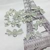 Pendientes Conectores Geométricos de Doble Lazo Accesorios DIY Colgante Chapado en Oro Kc Estilo Lujo Ligero