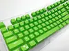 Teclas PBT com Moldagem Colorida Dupla Cor Não Transparente, Compatível com 61, 64, 68, 75, 82, 87, 104