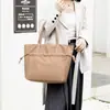 2026 Nuevo Modelo Transfronterizo Bolso Tote de Gran Capacidad para Estudiantes y Viajeros, Bolso de Tela Sencillo para Mujeres