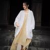 Cardigan Outer Novo e Legal Chinês Zen Confortável Solto Grande 4 Cores