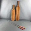 Suporte para Espetos de Churrasco Brasileiro, Prato para Espetos de Churrasco, Suporte de Madeira para Espetos, Prato Criativo Tendência para Restaurante Americano de Espetos de Cordeiro