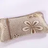 Almohada Refrescante de Verano Cuidado de la Salud para Adultos Columna Cervical Estudiante Núcleo de Té de Bambú Individual Esterilla de Mahjong de Verano Funda de Almohada