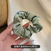 Diadema de Seda Francesa Satinada Plisada para el Pelo, Estilo de Alta Gama, Cuerda para el Pelo para Atar el Cabello, Banda Elástica para Cola de Caballo Alta