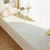 Cobertor de cabeceira antiderrapante de seda varanda do quarto resistente a manchas e fácil de cuidar cobertor de janela de baía sofá de casa mesa de centro tapete tipo caxemira