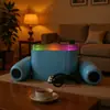 Amazon K12 Altavoz de Karaoke Inalámbrico Bluetooth Altavoz Pequeño con Micrófono Karaoke para Niños Mini Altavoz