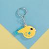 Llavero de Peces Marinos Tropicales de Dibujos Animados PVC Lindo Infantil Creativo Accesorios para Mochila Pequeño Regalo Colgante para Coche