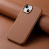 Capa de Celular com Padrão Lichia Adequada para Capa de Celular Apple 18, Estilo Ins Couro Liso iPhone 17 Air Cor Sólida 17 Simples 14 Case