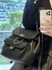 2026 Nueva Bolso de Cadena Acolchado Estilo Nicho Inspirado en Chanel para Mujer con un Toque de Lujo, Mochila de Viaje Versátil y a la Moda
