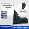 Fornecimento de fábrica em forma de T sapatos de madeira pé fixação cinta tornozelo pé sapatos ortopédicos para adultos e crianças