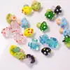 Punto de Ola Linda Hongo Perlas Esmaltadas Pulsera Collar de Perlas de Hongo Material Hecho a Mano DIY Punto de Ola Hongo Ryukyu